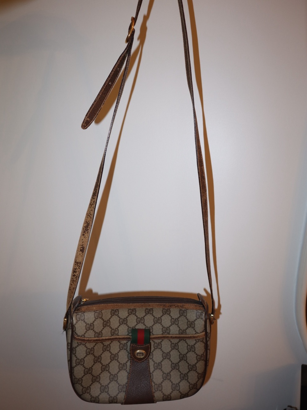 Vintage Gucci Sherry Line Shoulder Bag